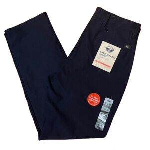 NWT Dockers Comfort Knit Straight Fit Men's Dark Blue Chinos Pants Size 30